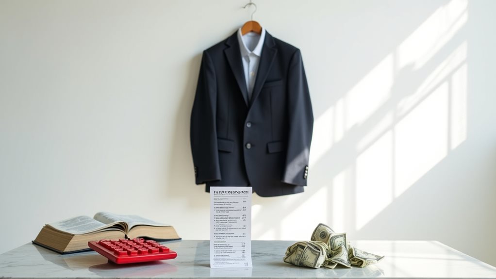 business attire deduction limitations