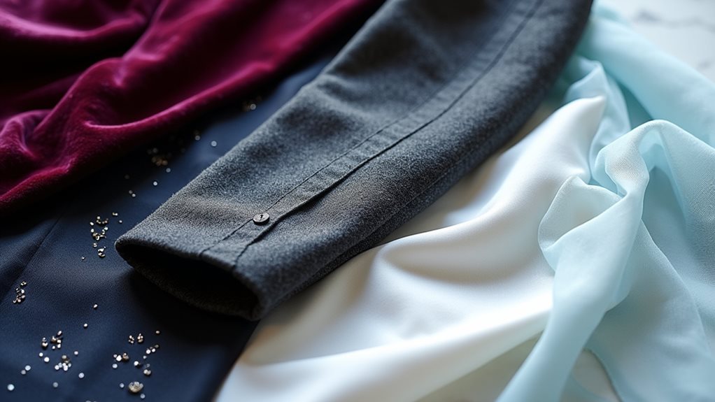 delicate fabrics require dry cleaning