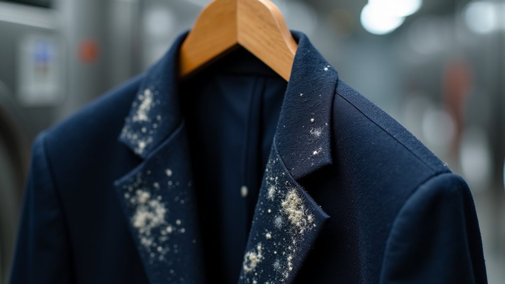 dry cleaning mildew spores effectiveness