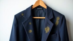 dry cleaning removes mold