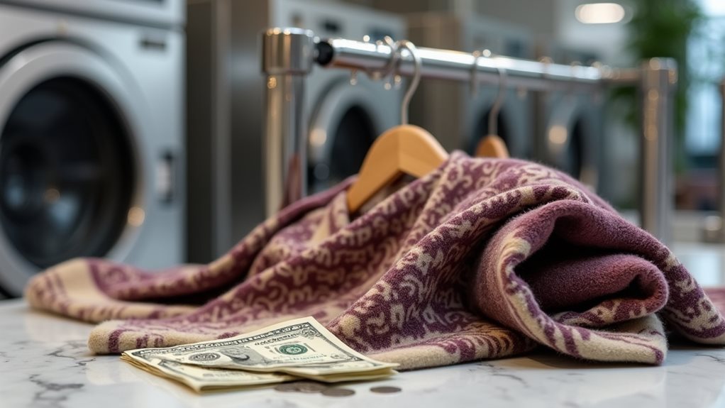 blanket dry cleaning cost