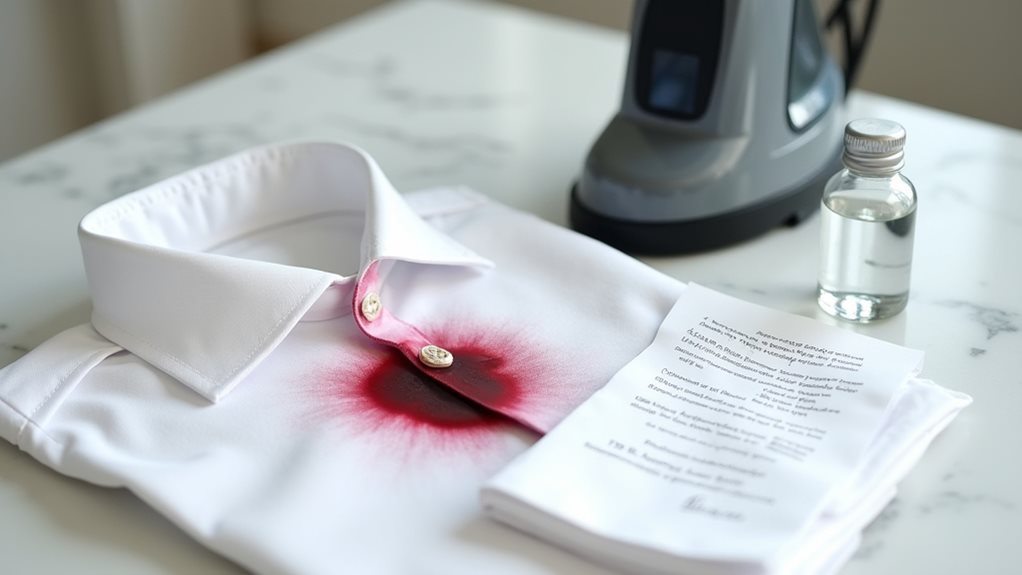 blood stain removal effectiveness