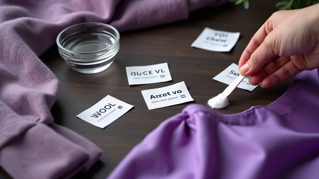 care label colorfastness testing