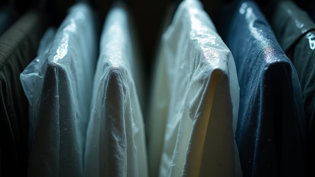 chemical degradation in clothing