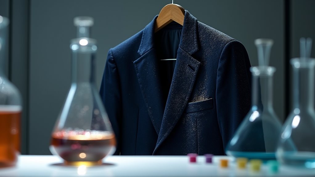 chemical residues in clothing