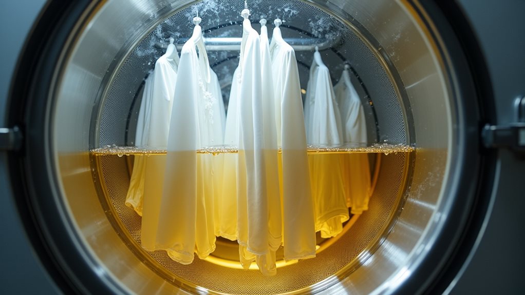 chemical solvents in dry cleaning
