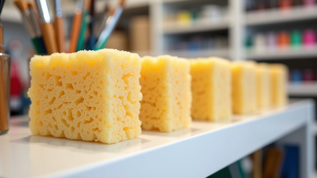 chemical sponges for artists