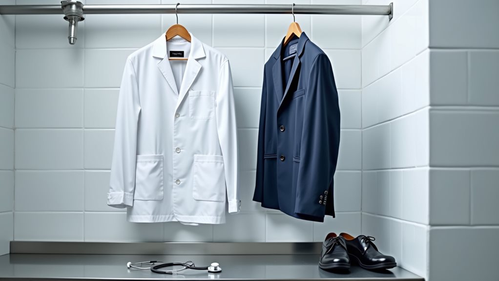 clean clothing ensures professionalism