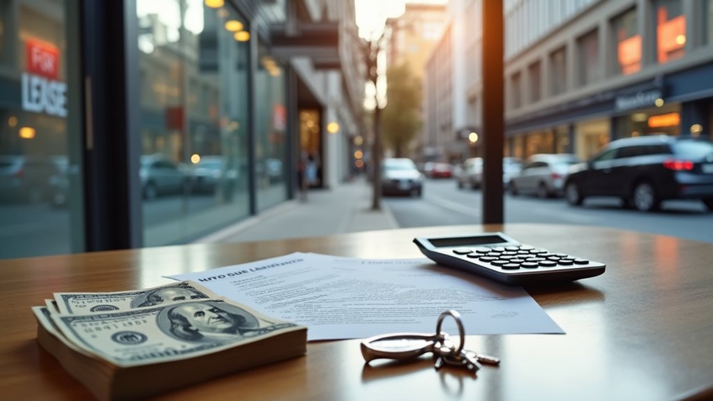 commercial property location expenses
