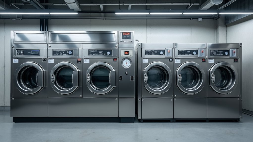 commercial vs coin operated costs