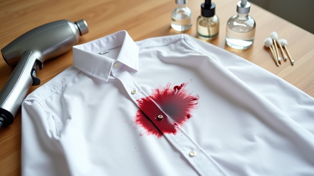 communicate details about stains