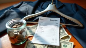 cost of dry cleaning