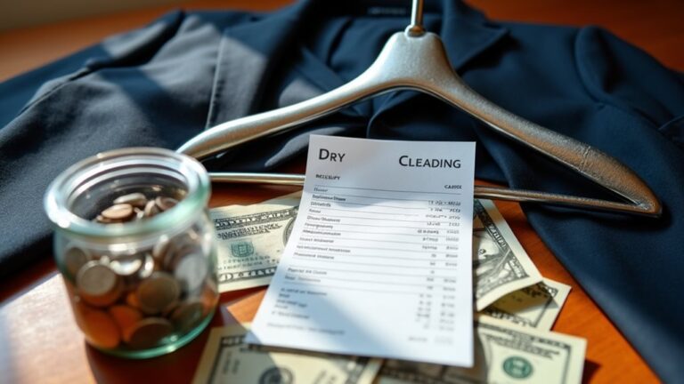 cost of dry cleaning