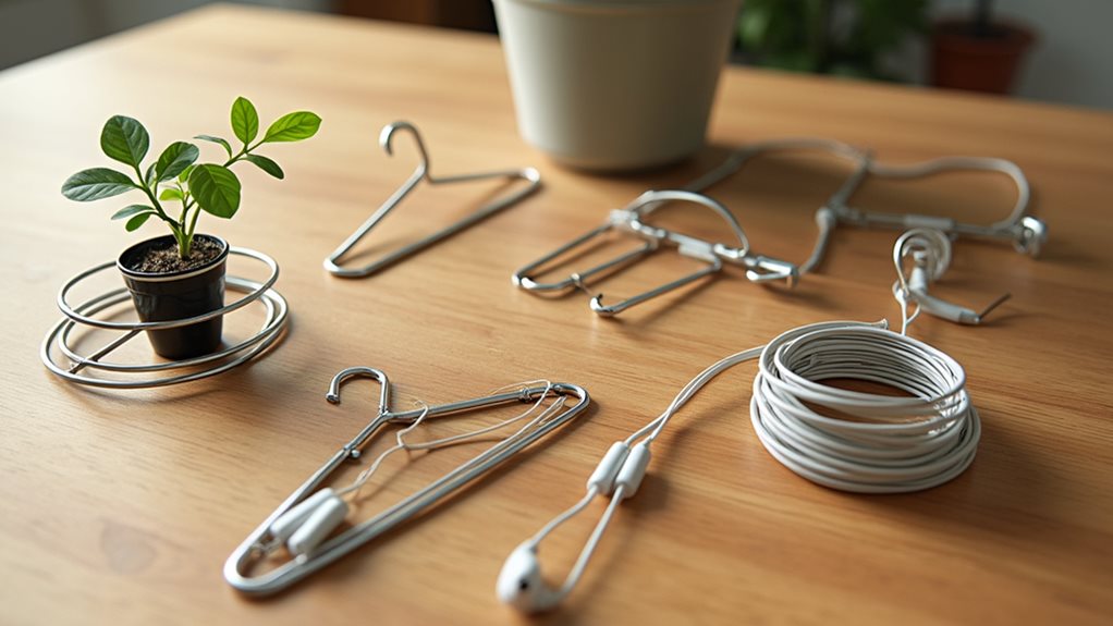 creative reuse of hangers