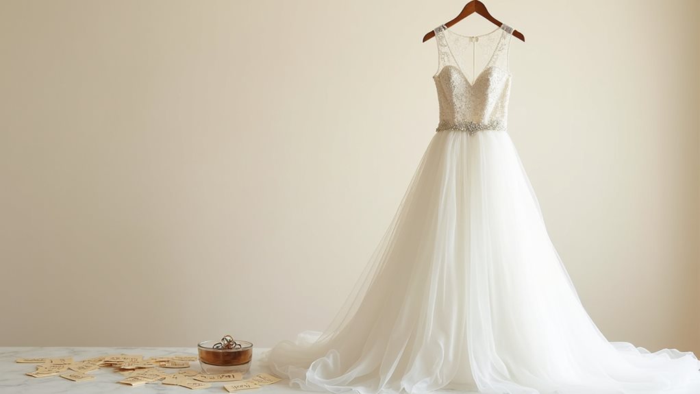 customized wedding dress care
