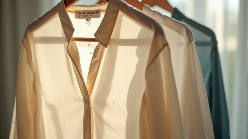 delicate garment drying techniques