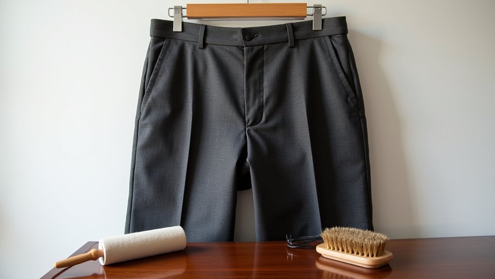 dress pants cleaning frequency