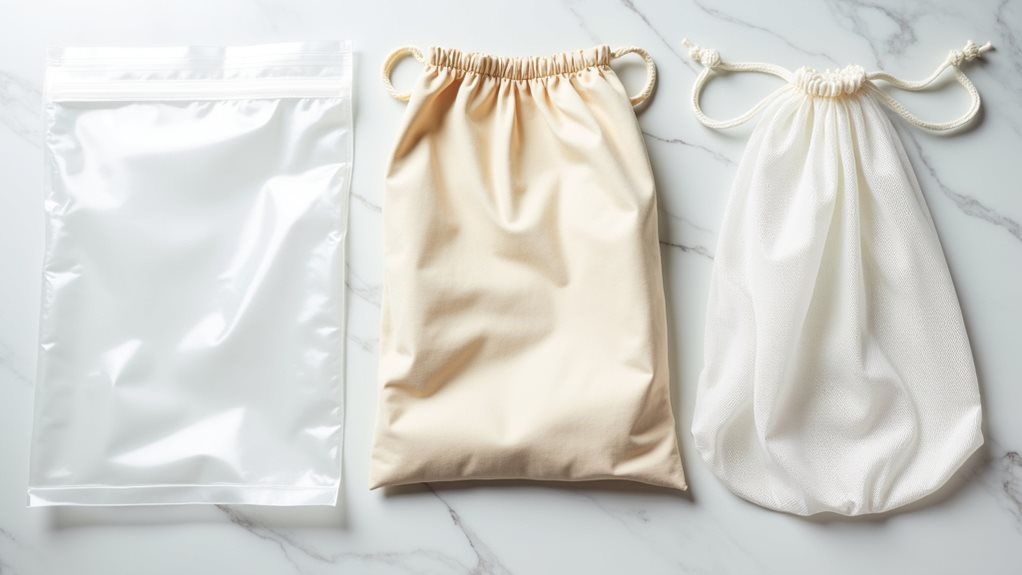 dry cleaning bag options