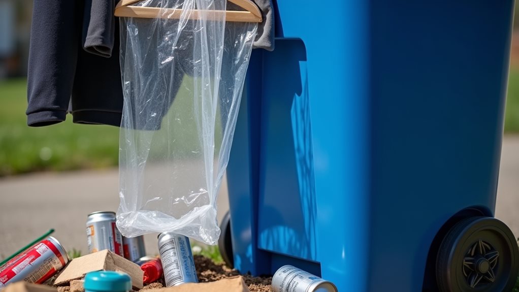 dry cleaning bags disrupt recycling