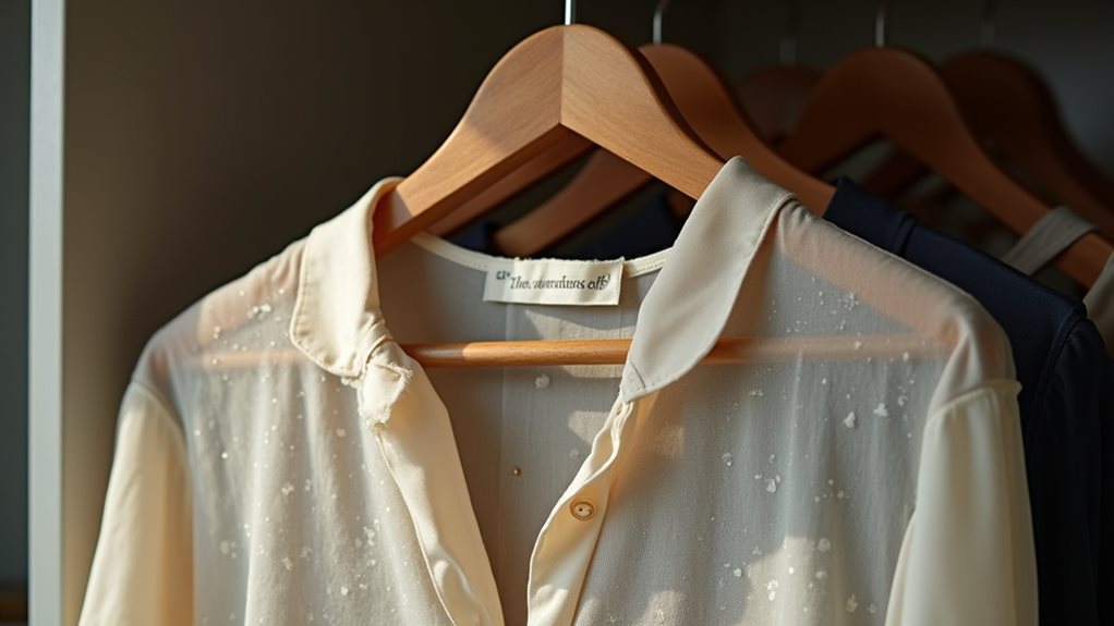 dry cleaning can damage garments