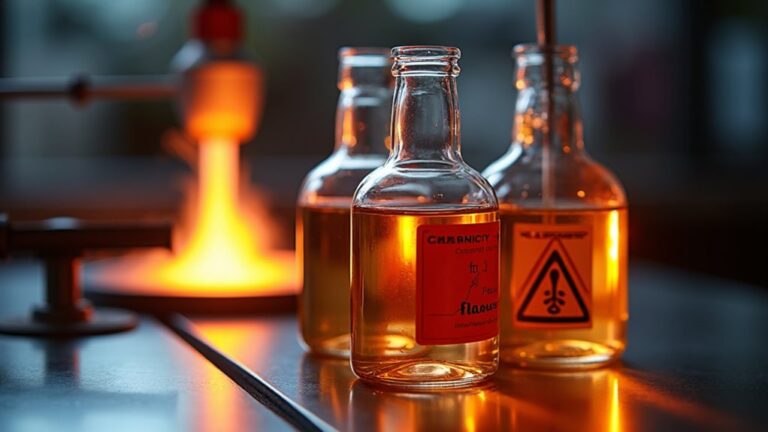 dry cleaning chemicals flammability