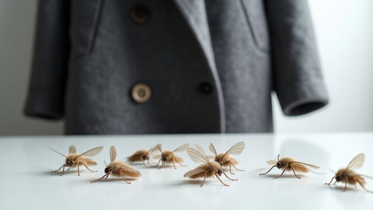 dry cleaning eliminates moths