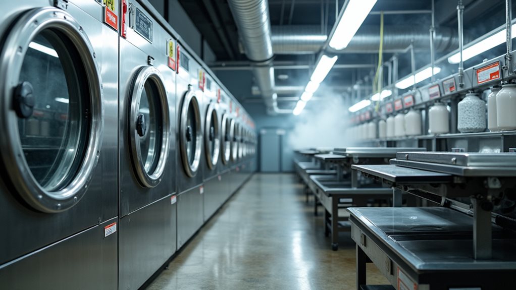 dry cleaning equipment costs
