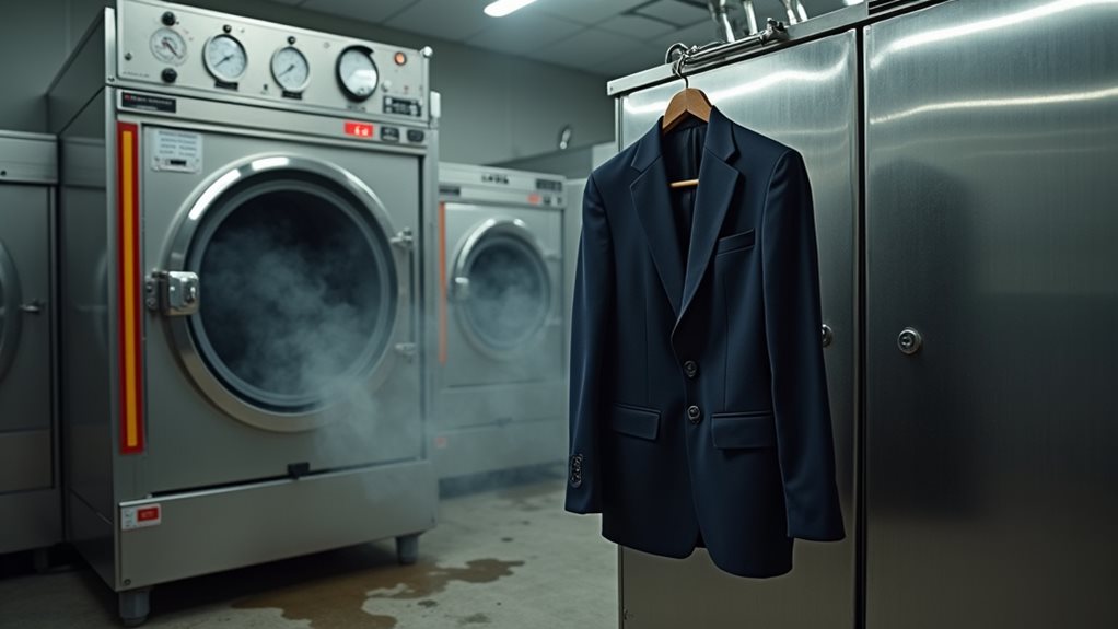 dry cleaning equipment malfunctions