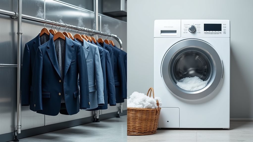 dry cleaning fabric care differences