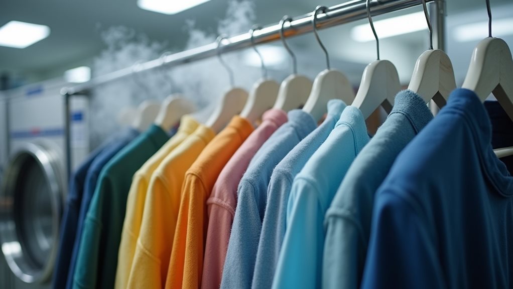 dry cleaning garment process