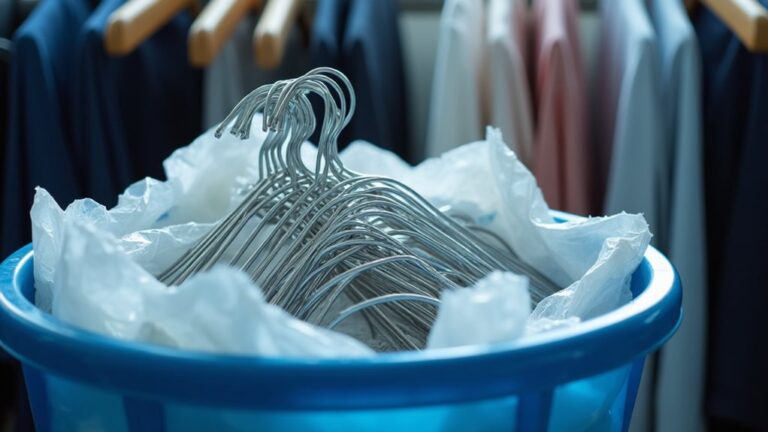 dry cleaning hangers recycling options
