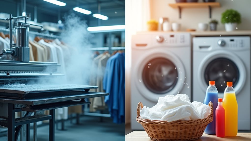 dry cleaning kills viruses effectively