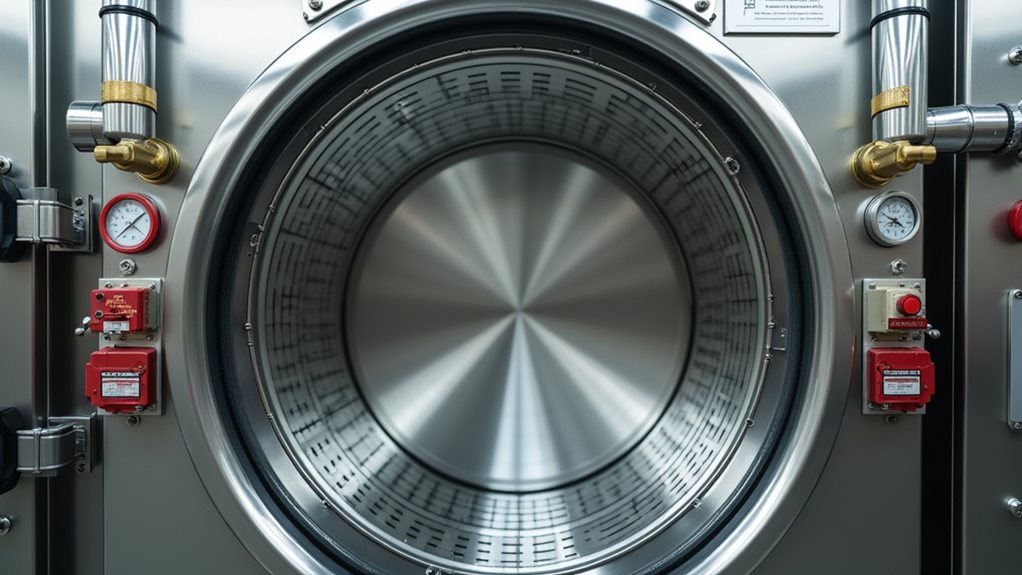 dry cleaning machine components