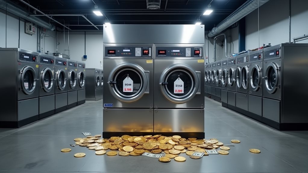 dry cleaning machine pricing factors