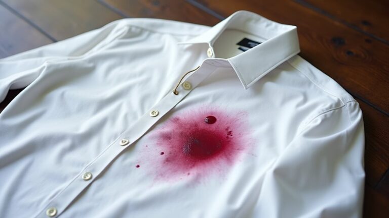 dry cleaning may stain