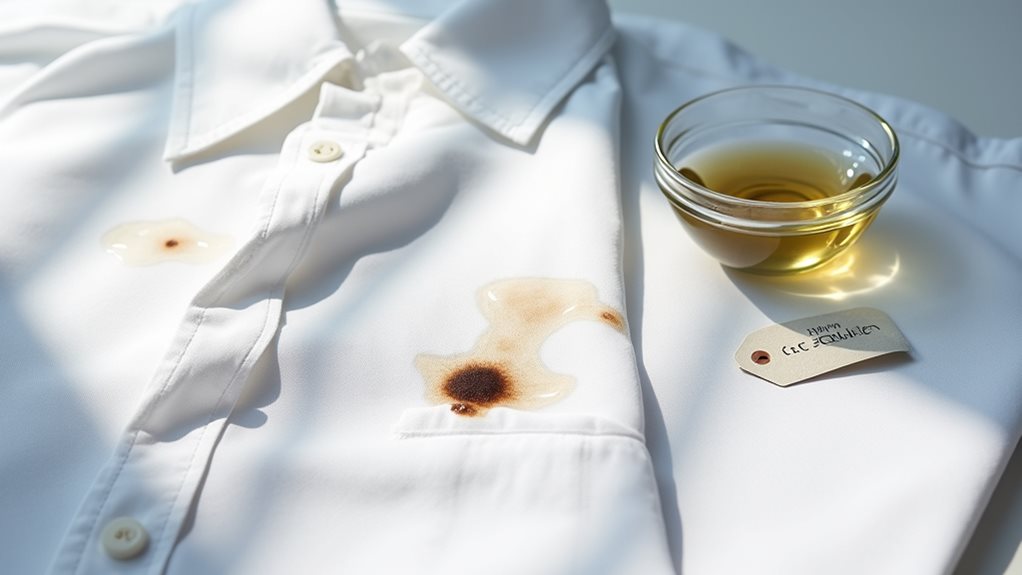 dry cleaning oil stain mastery