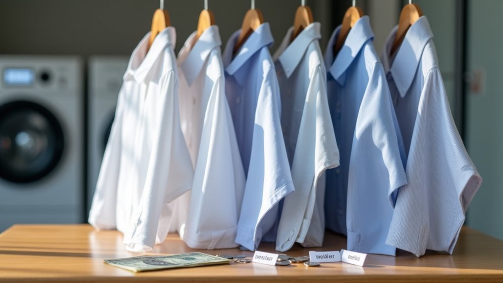 dry cleaning pricing comparison
