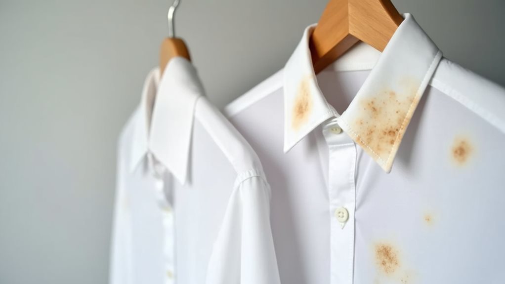 dry cleaning removes sweat stains