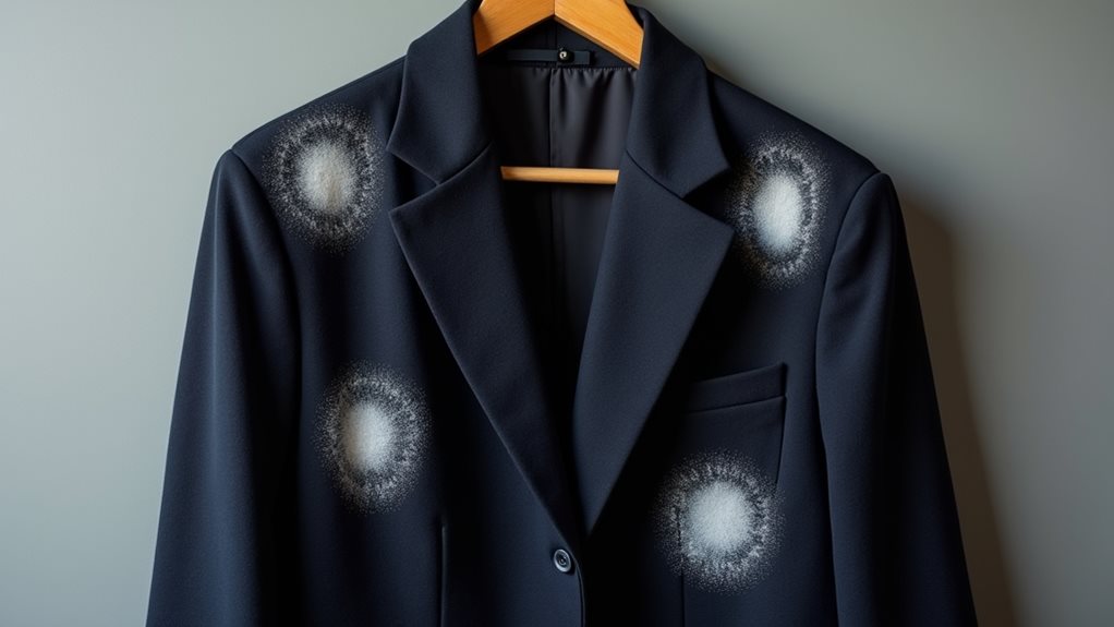 dry cleaning removes water stains
