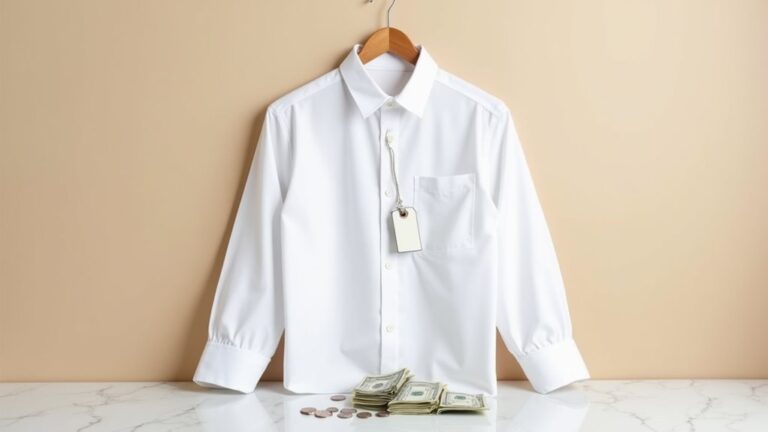 dry cleaning shirt prices
