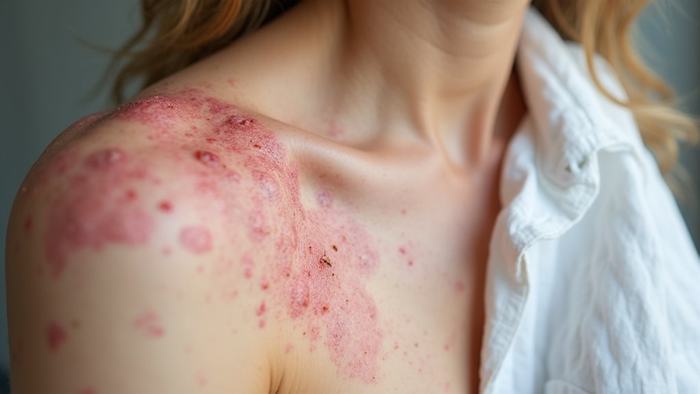 dry cleaning skin irritation
