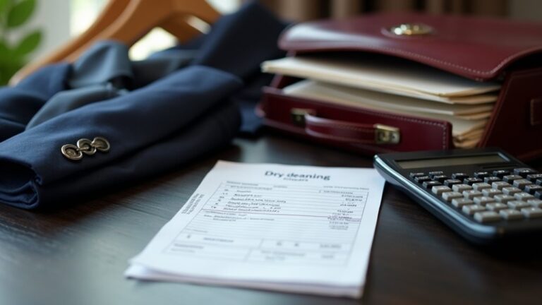 dry cleaning tax deduction