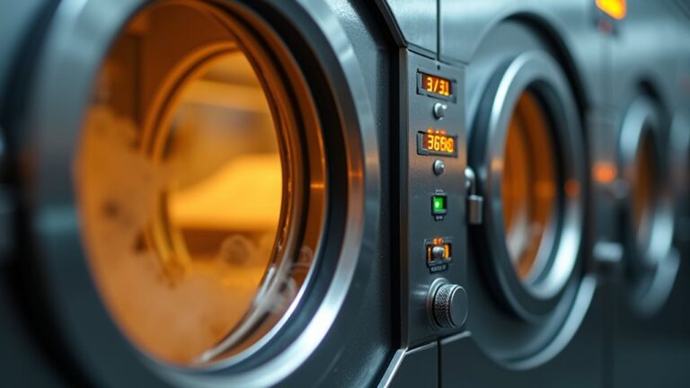 dry cleaning temperature range