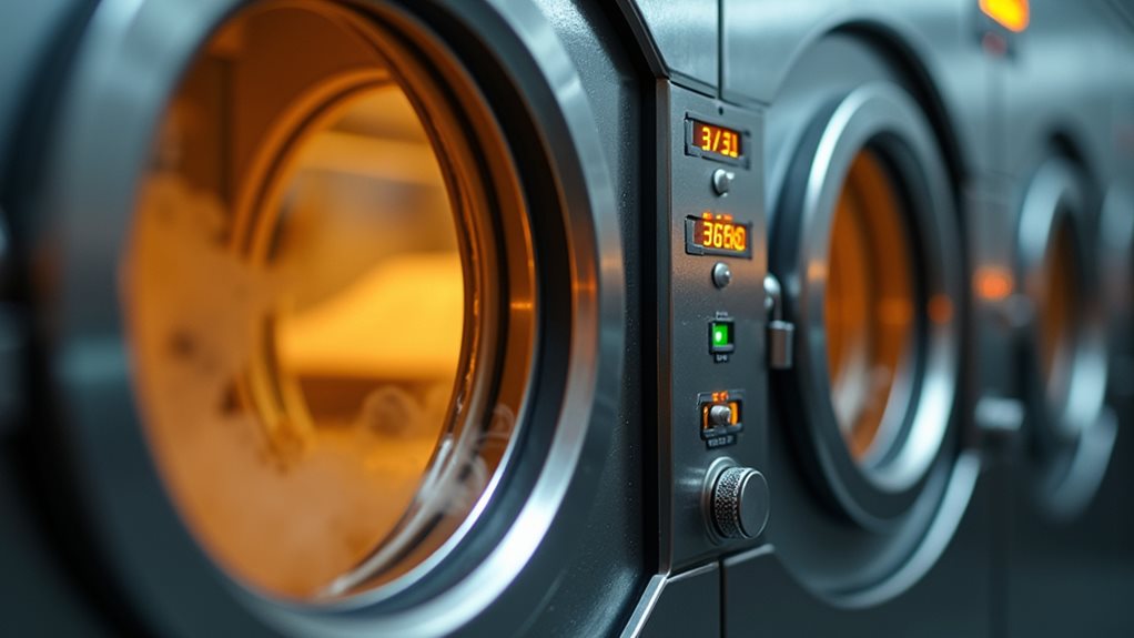 dry cleaning temperature range