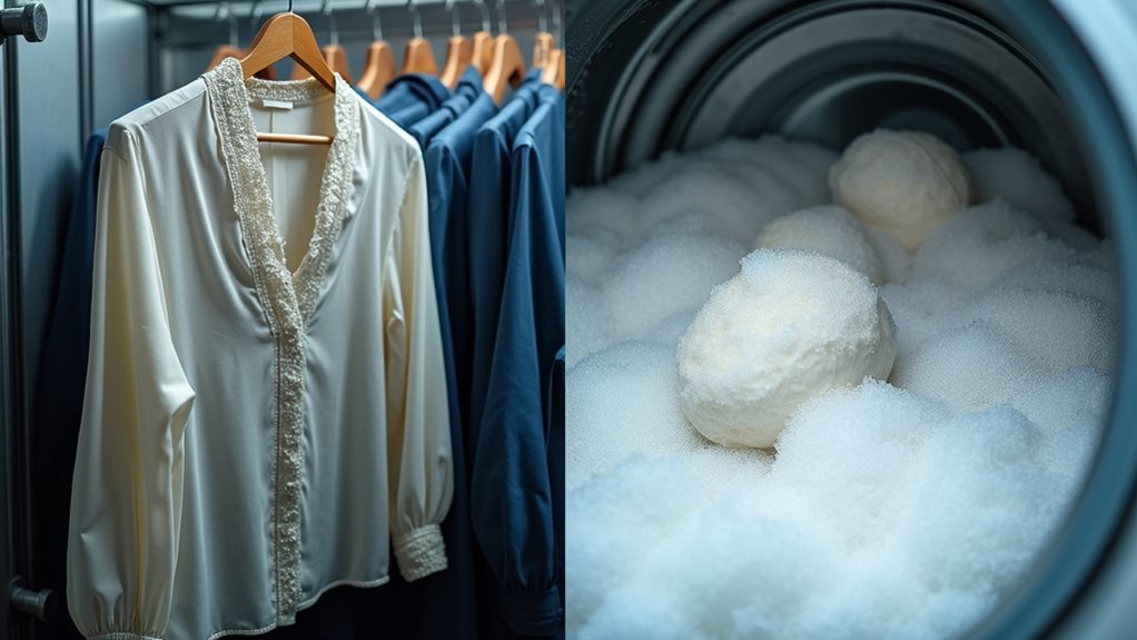 dry cleaning vs washing fabrics