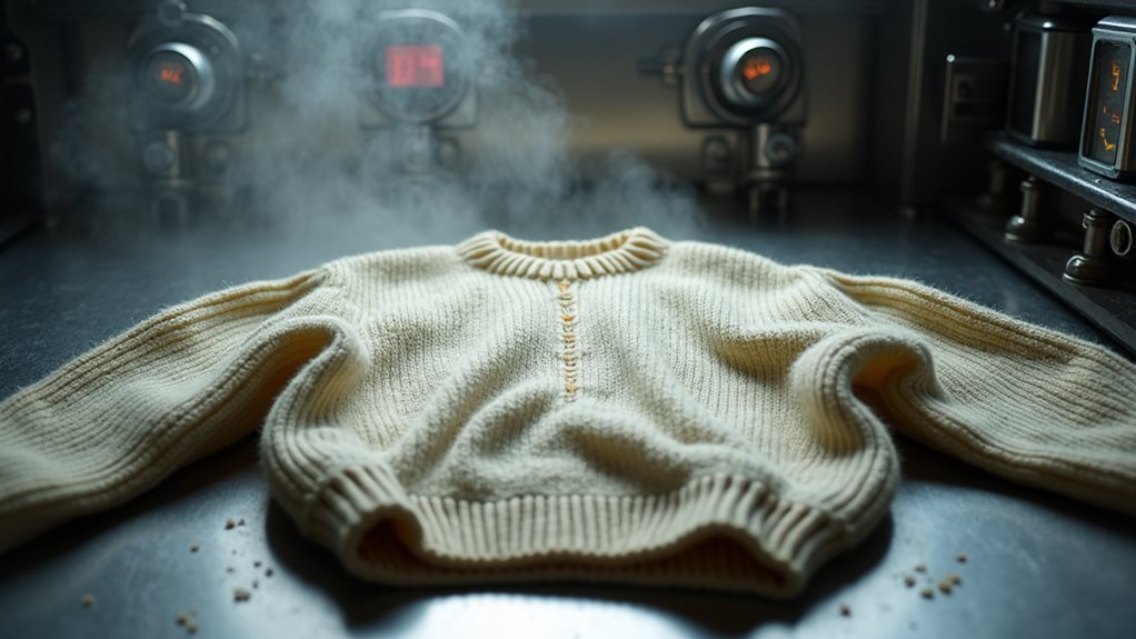 equipment failures damage garments