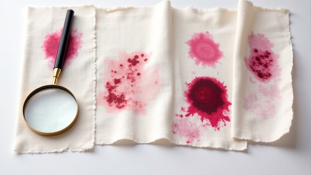 fabric choice impacts stain removal
