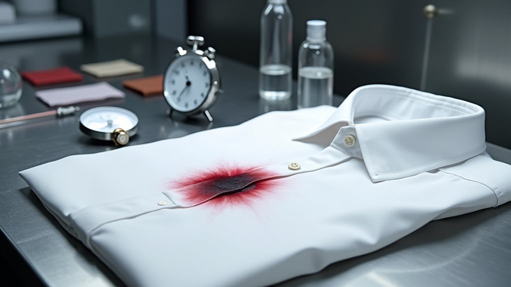 factors influencing blood stain removal