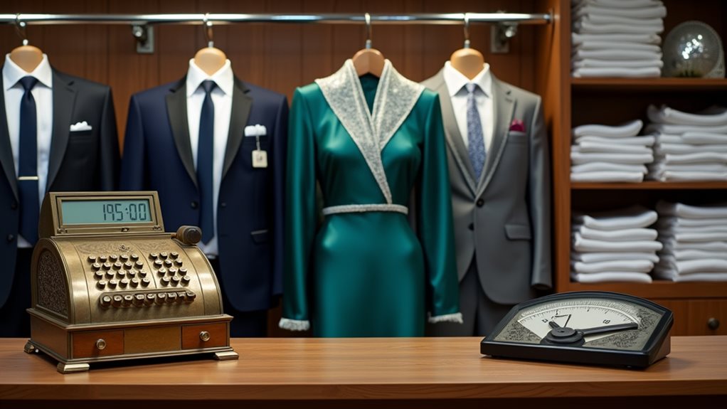 formal wear cleaning rates