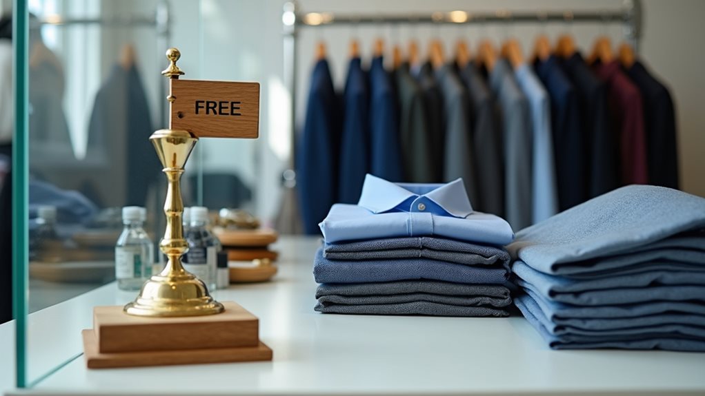 free dry cleaning service